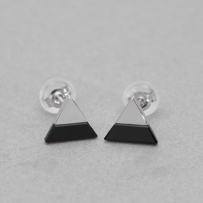 K10 オニキス スタッドピアス（△：WG） | 43-7874