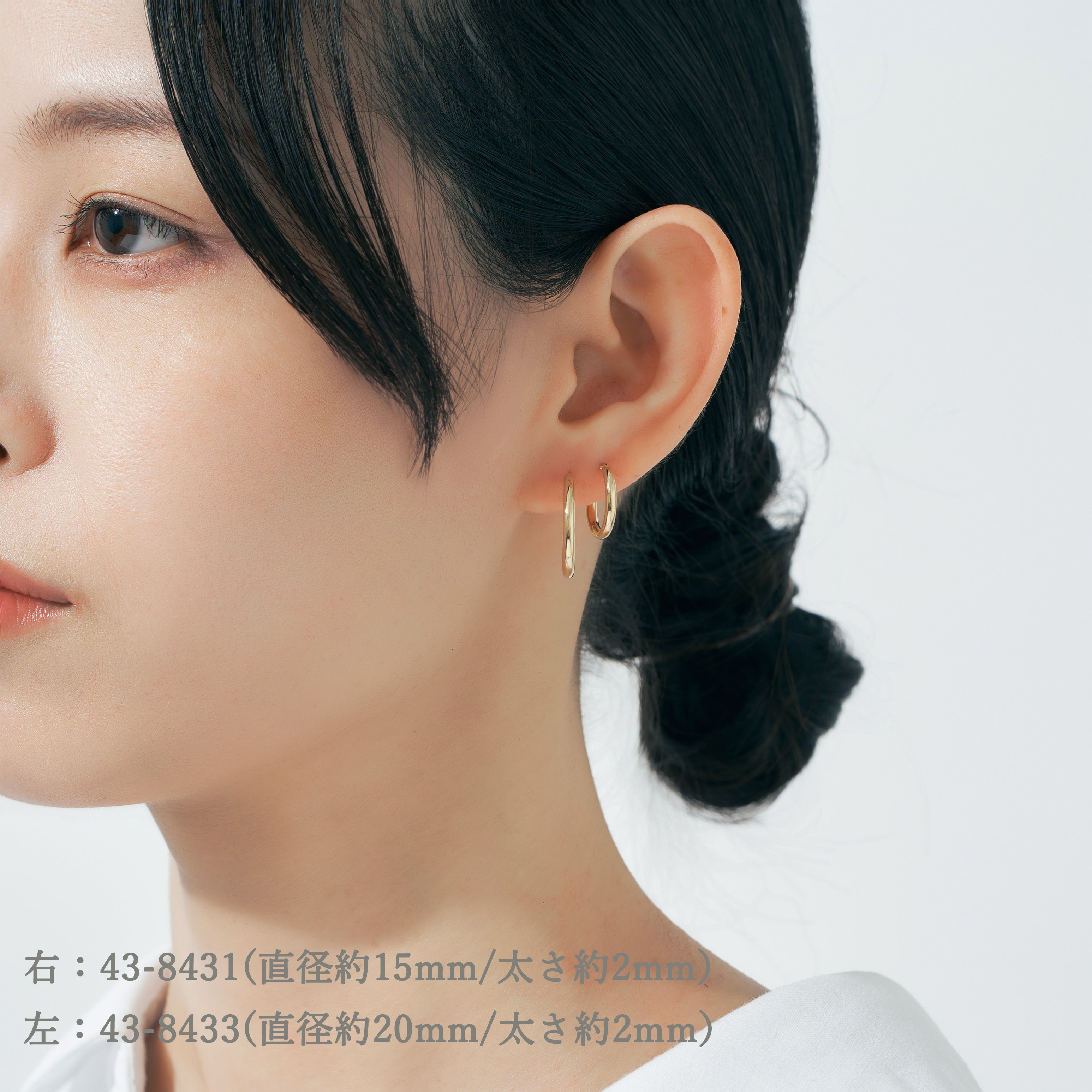 K10 フープピアス 2×15 – L&Co.