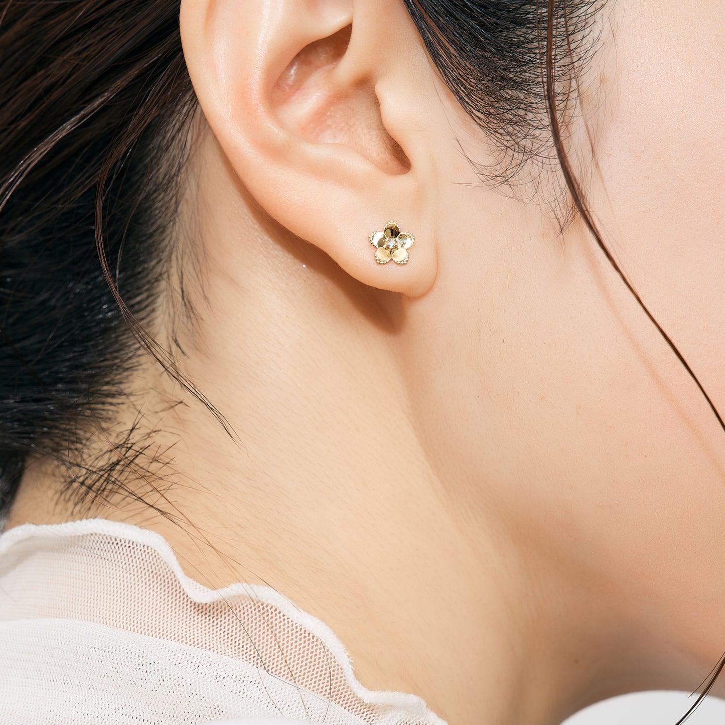 K10 フラワー ピアス（01）| 43-8485