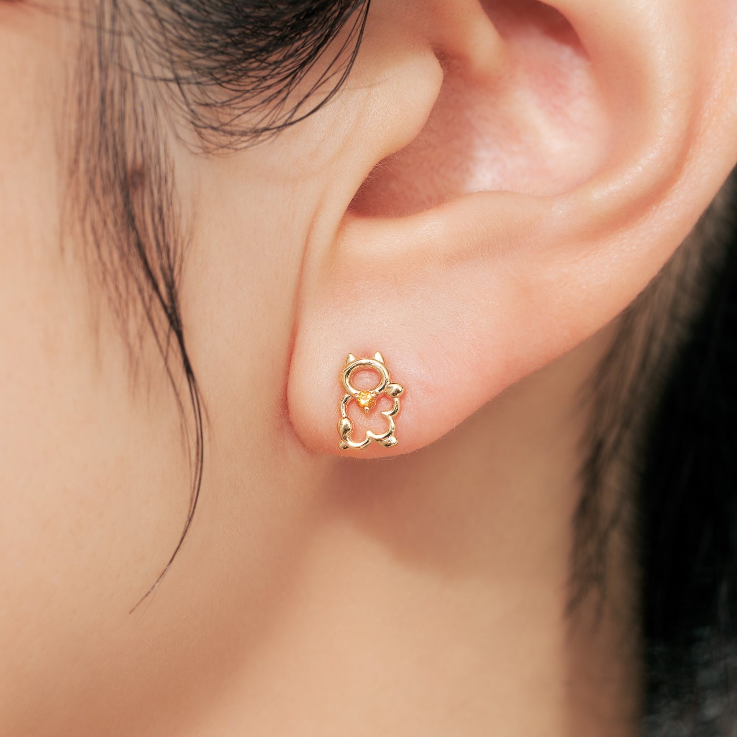 K10 招き猫 ピアス | 43-8608