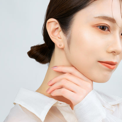 K10 ミニバタフライ スタッドピアス ❘ 43-8630