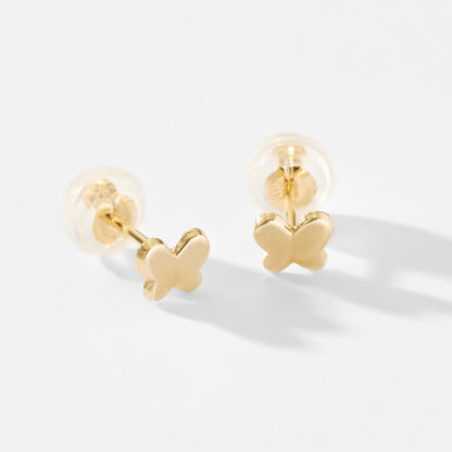 K10 ミニバタフライ スタッドピアス ❘ 43-8630