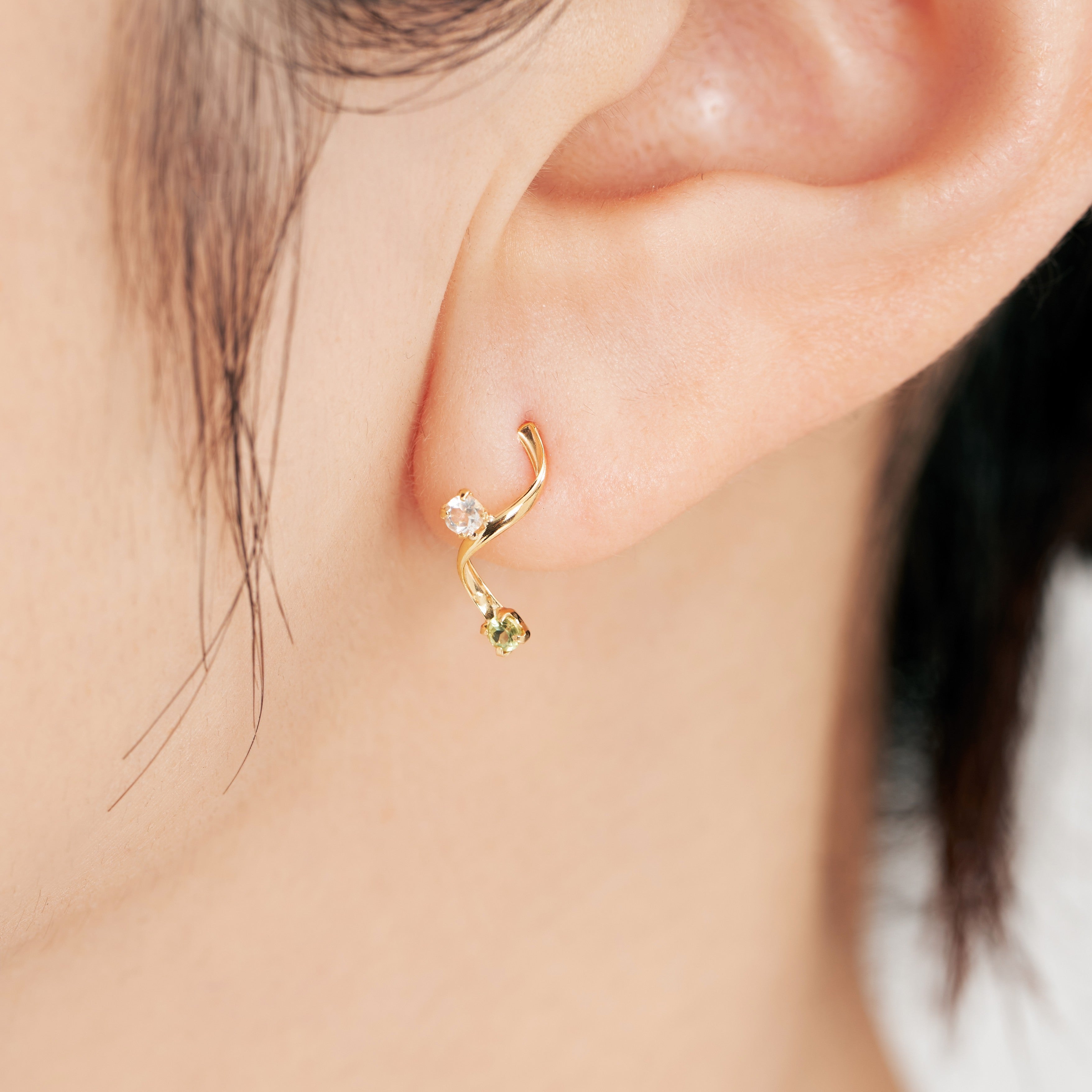 K10 ひねり スタッドピアス ❘ 43-8717 – L&Co.