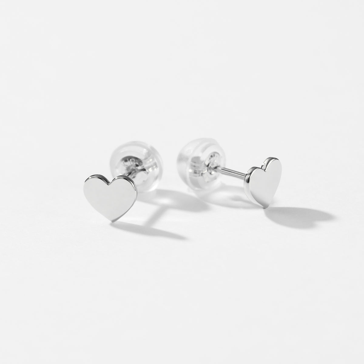 K10WG ハート ピアス | 43-8906