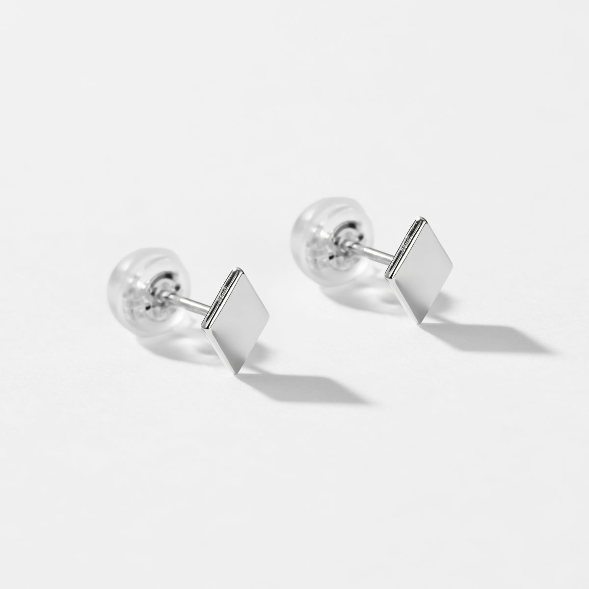 K10WG ダイヤ ピアス | 43-8908