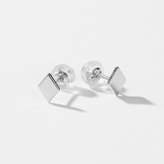 K10WG ダイヤ ピアス | 43-8908