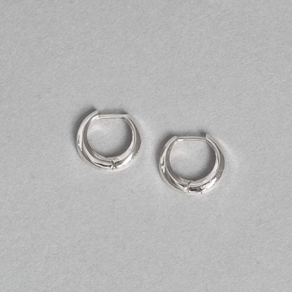 SV925 地金 デザイン フープピアス（09-W/Y）| 44-1538-1539