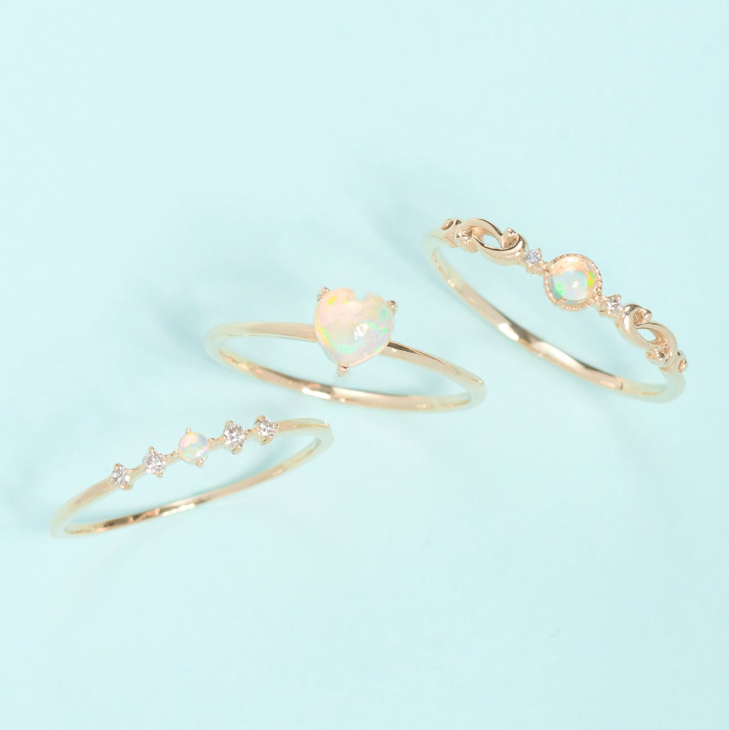 [Made to order] K10 Opal Ring | 31-4811