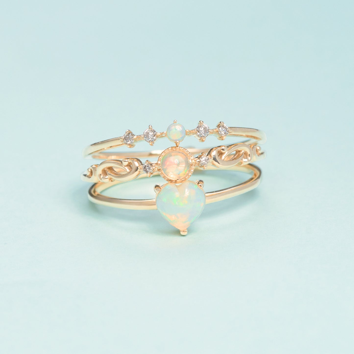 [Made to order] K10 Opal Ring | 31-4811