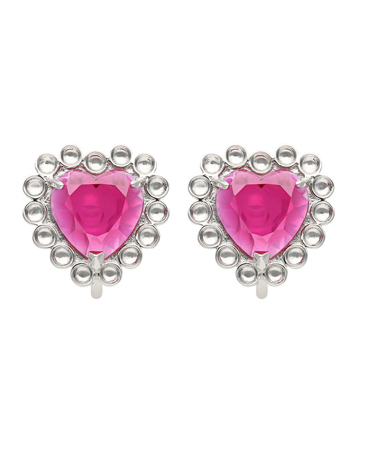 【pwink】"Toy Jewelry" Heart Earrings｜51-0594-0603