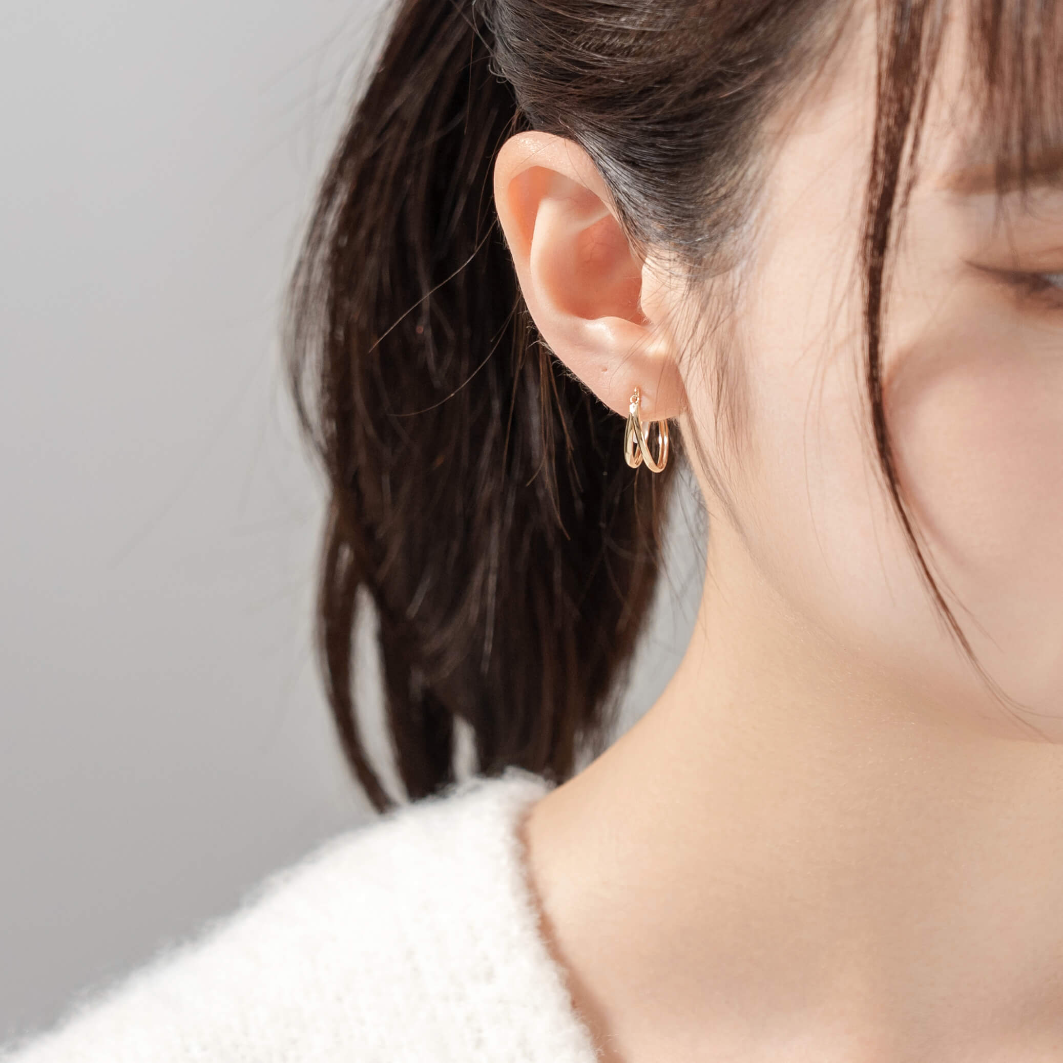 K10 2連フープ イヤリング – L&Co.