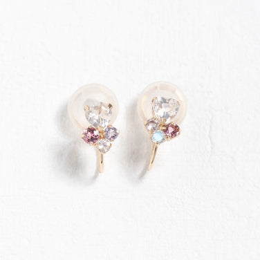 K10 カラーストーン イヤリング（A）｜55-7065