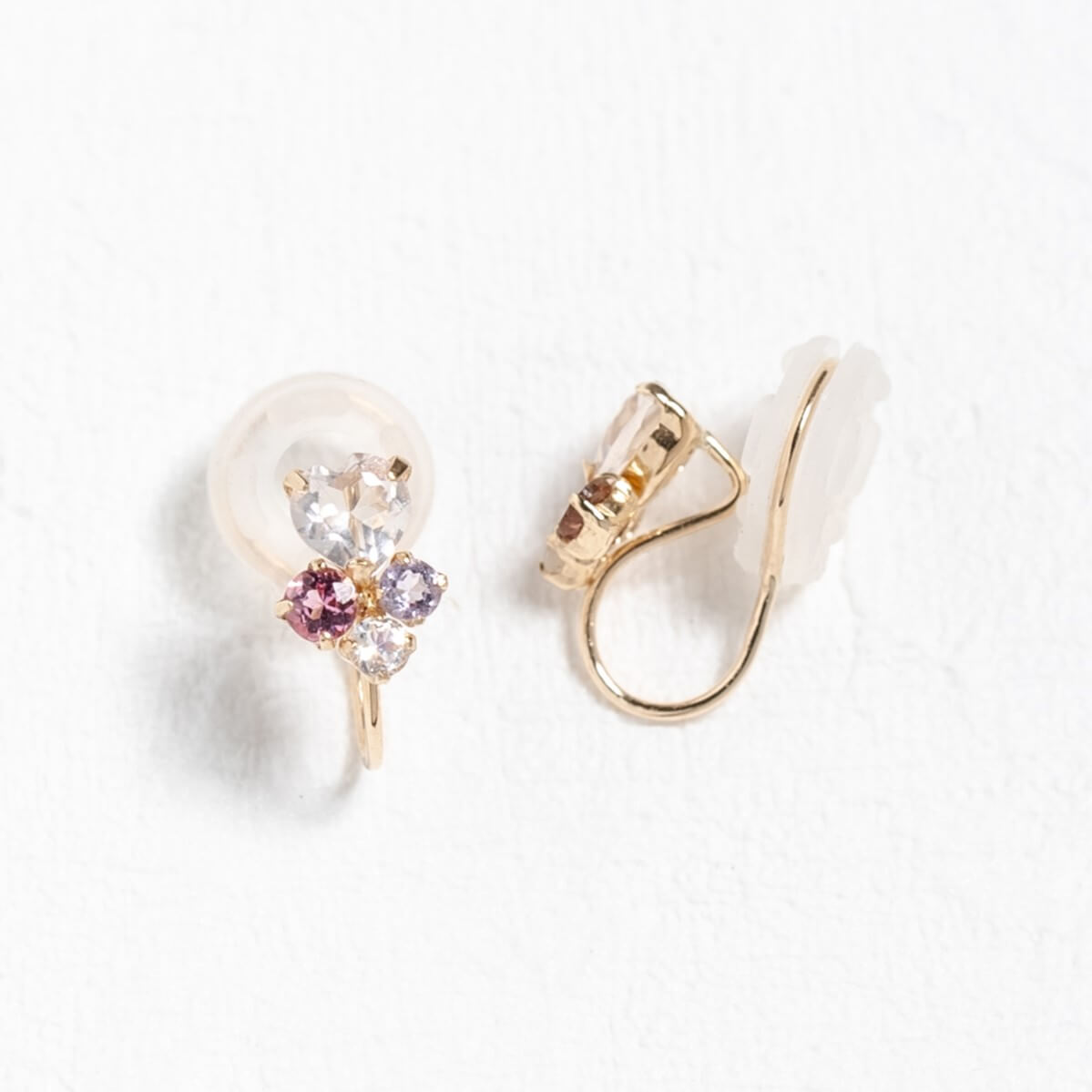 K10 カラーストーン イヤリング（A）｜55-7065