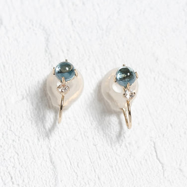 K10 カラーストーン イヤリング（B）｜55-7068