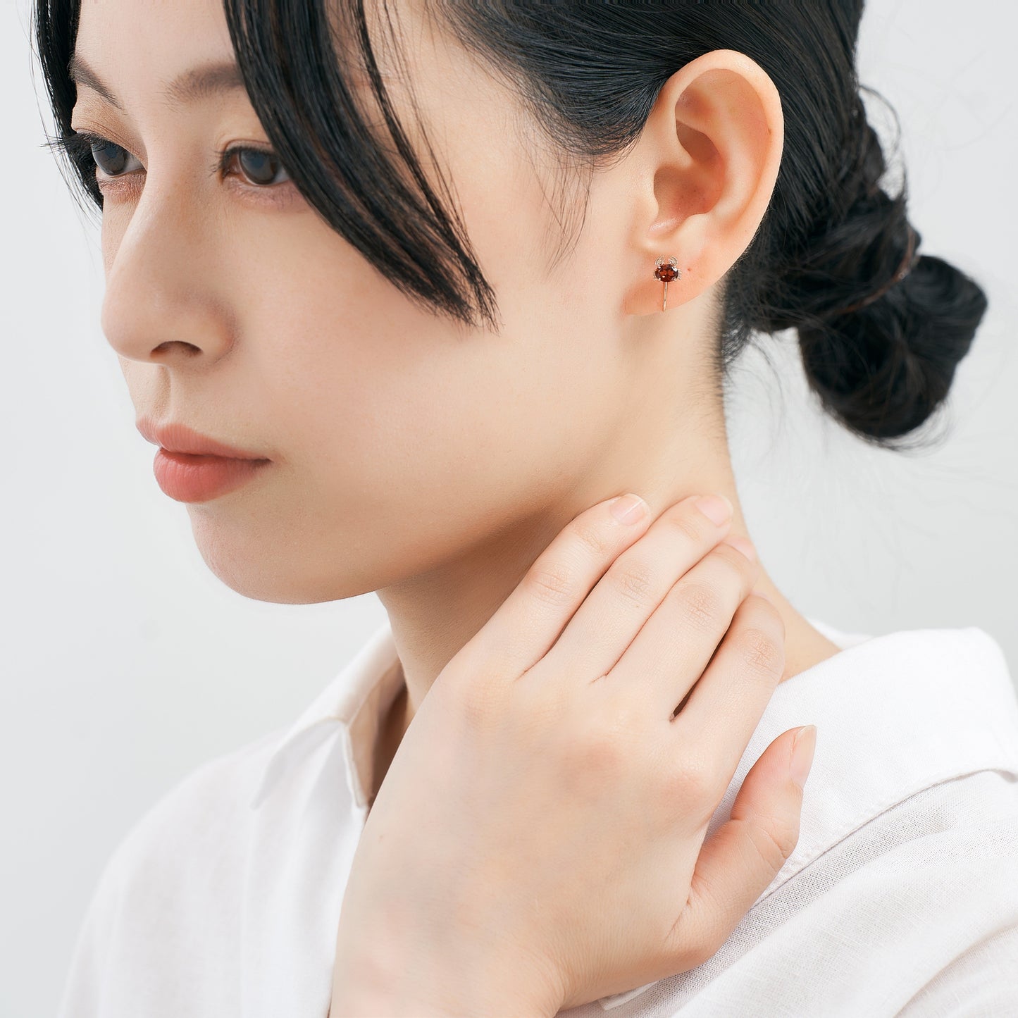 K10PG カニ イヤリング ❘ 55-7577