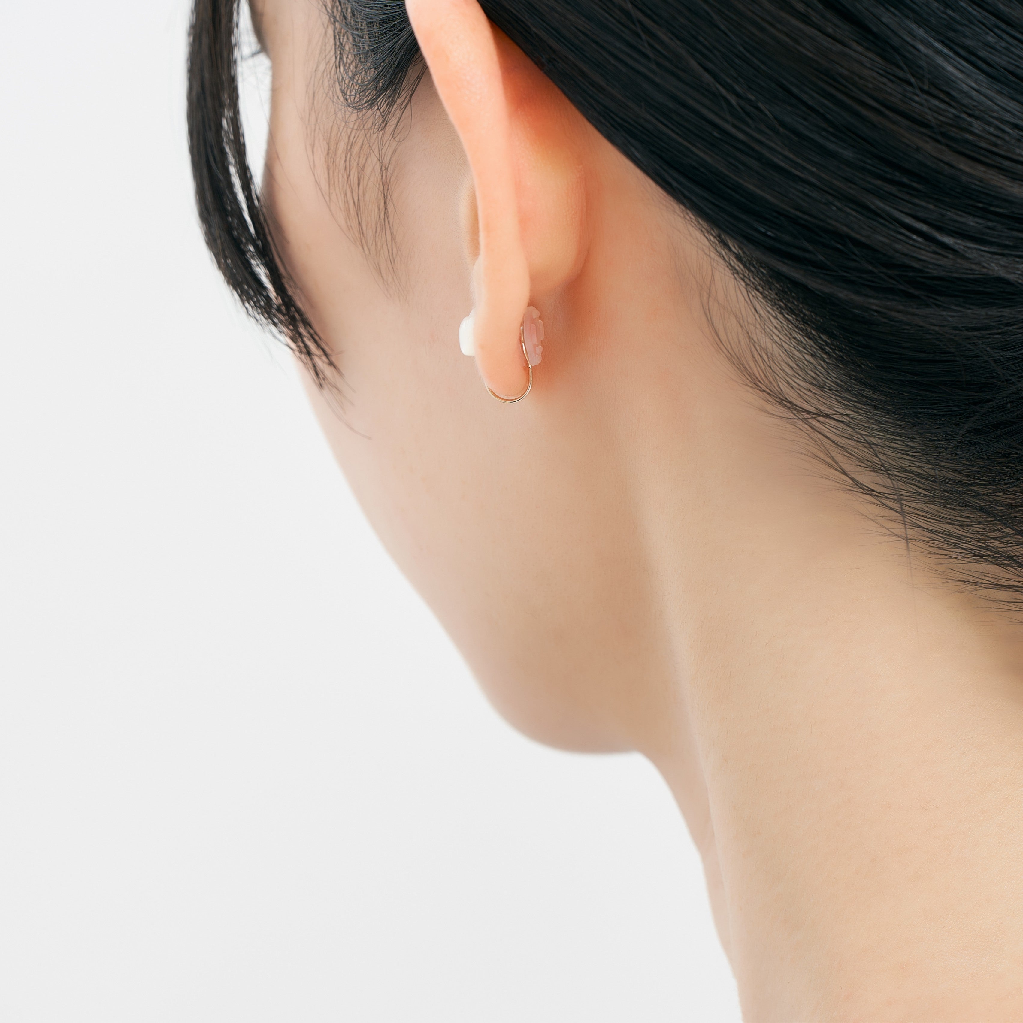 K10 シロネコ イヤリング ❘ 55-7579