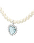 【pwink】"Toy Jewelry" Heart Pearl Necklace｜60-9611-9620