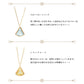 K10 color stone necklace | 63-1864-69