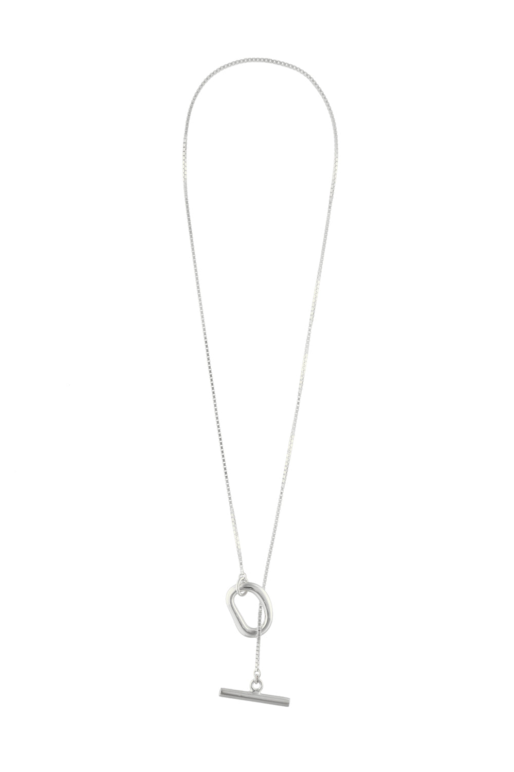 Circle bar Chain Necklace