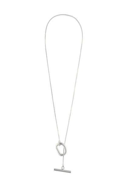 Circle bar Chain Necklace