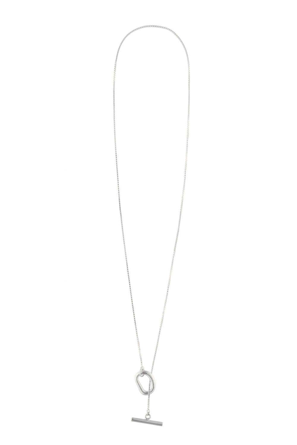 Circle bar Chain Necklace