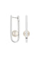 U-line Pearl Pierce/ Earring