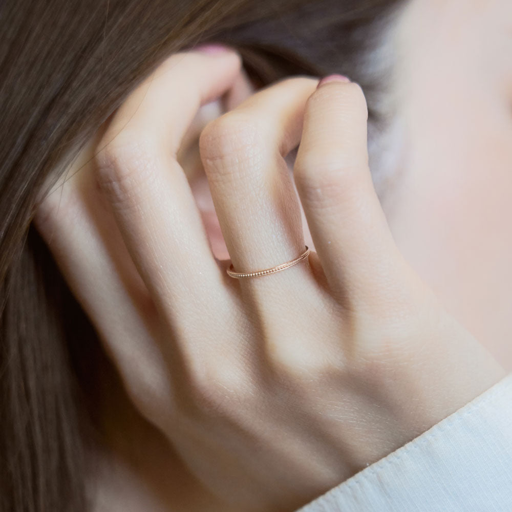 [Made to order] K10 layered ring | 20-3716-3734