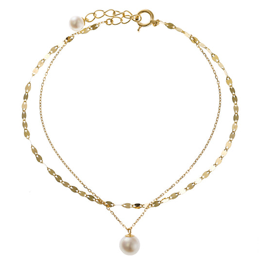 K18 pearl bracelet 96-4025