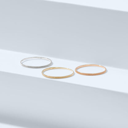 [Made to order] K10 layered ring | 20-3716-3734