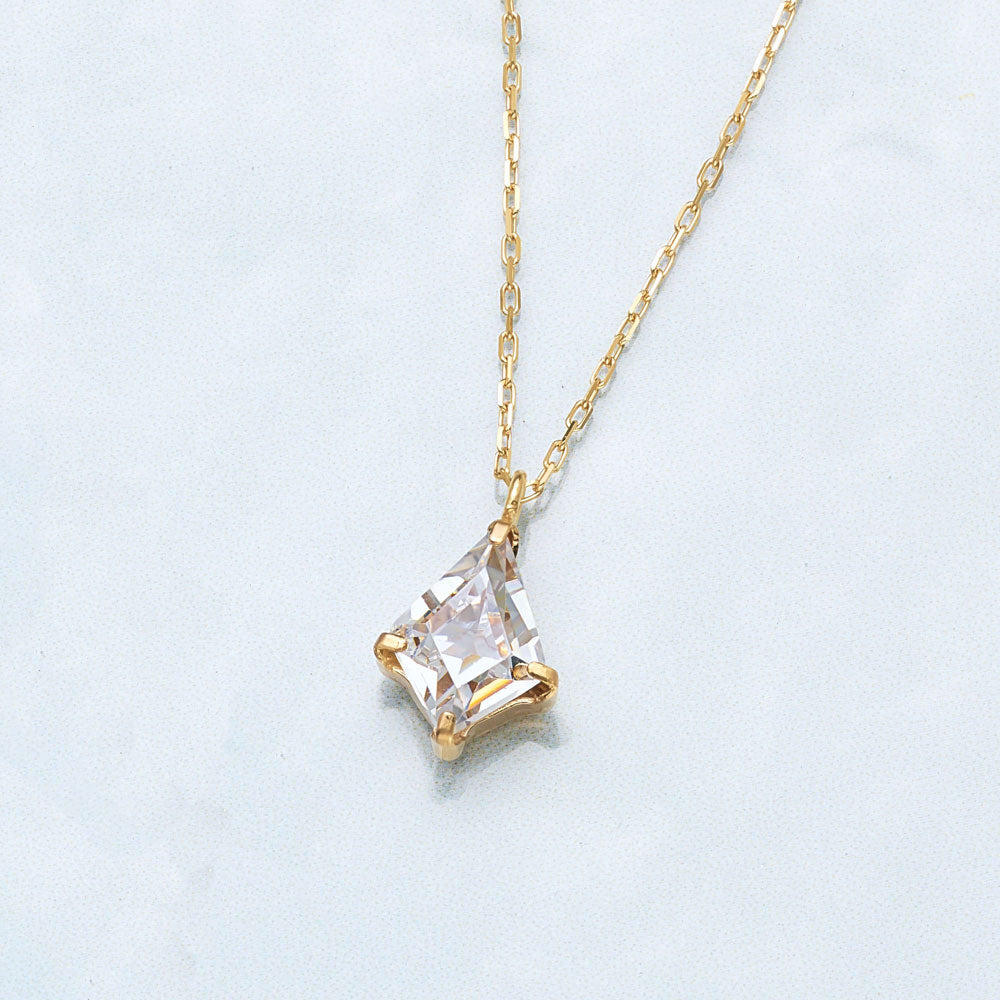 Holiday Collection】K10 キュービックジルコニア ネックレス | 95