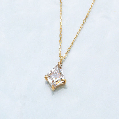 【Holiday Collection】K10 キュービックジルコニア ネックレス | 95-1323-1324