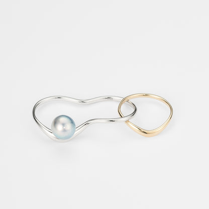 【lilo】 Surf pearl double ring