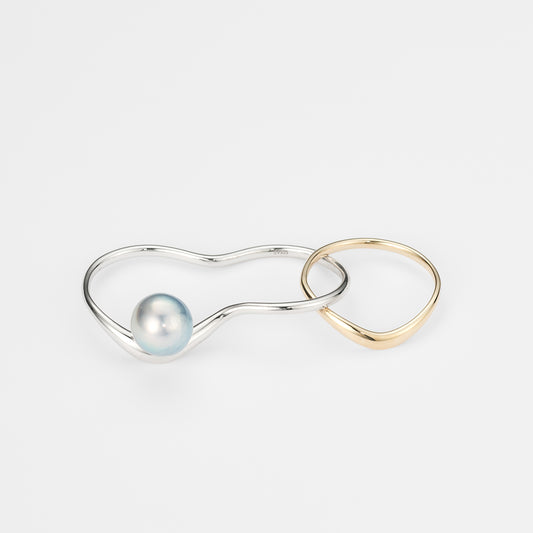 【lilo】 Surf pearl double ring