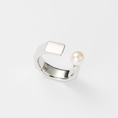 【lilo】Octagon pearl ring