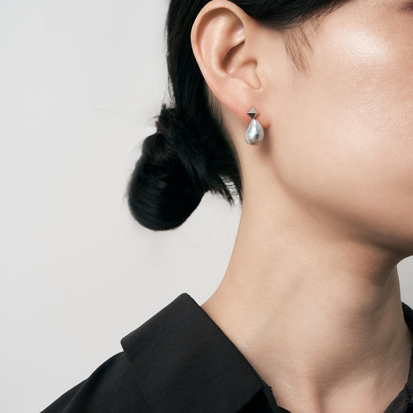 【lilo】Edgy pearl pierce