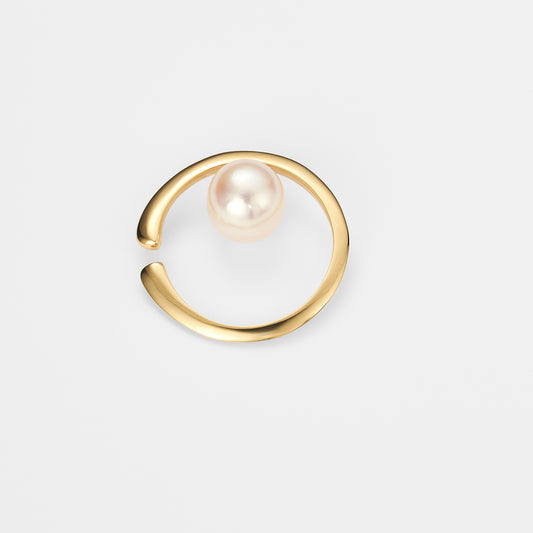 【lilo】Pearl ear cuff”Saturn”