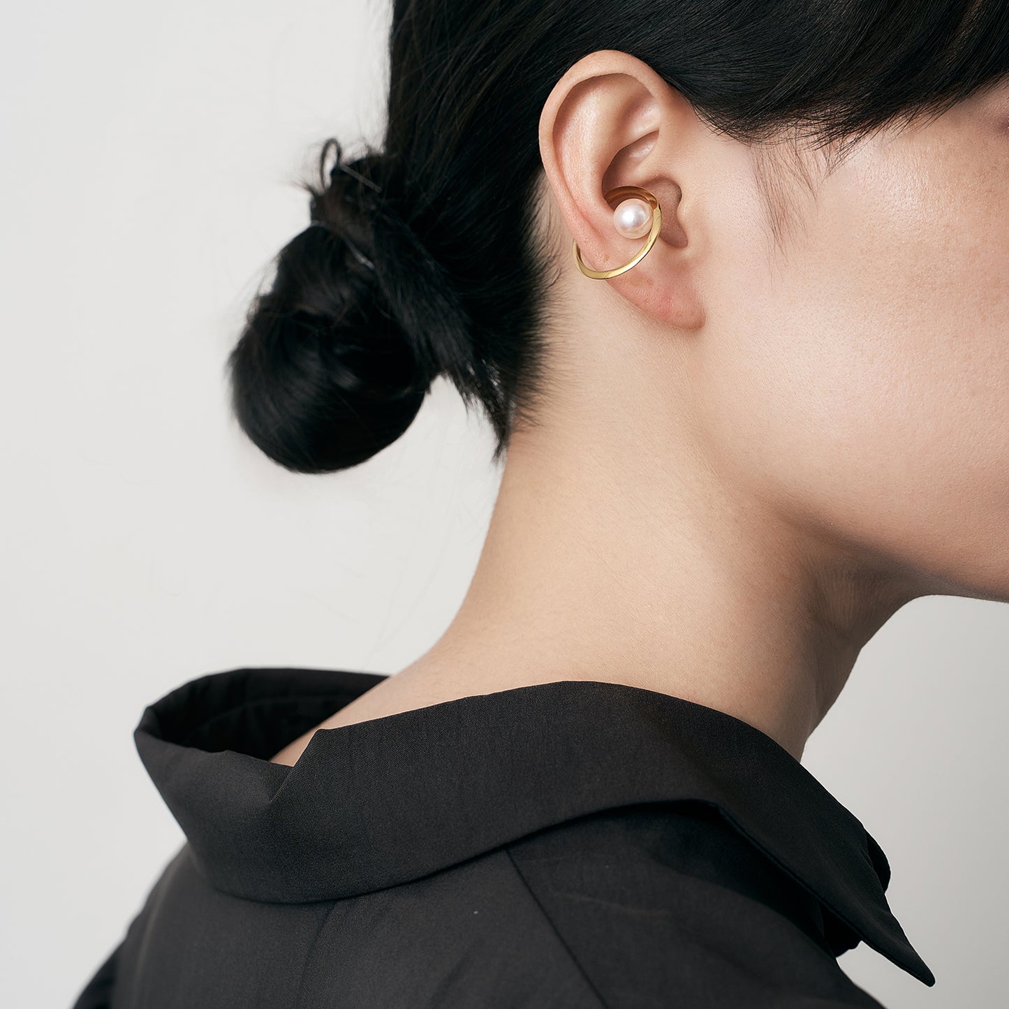 【lilo】Pearl ear cuff”Saturn”