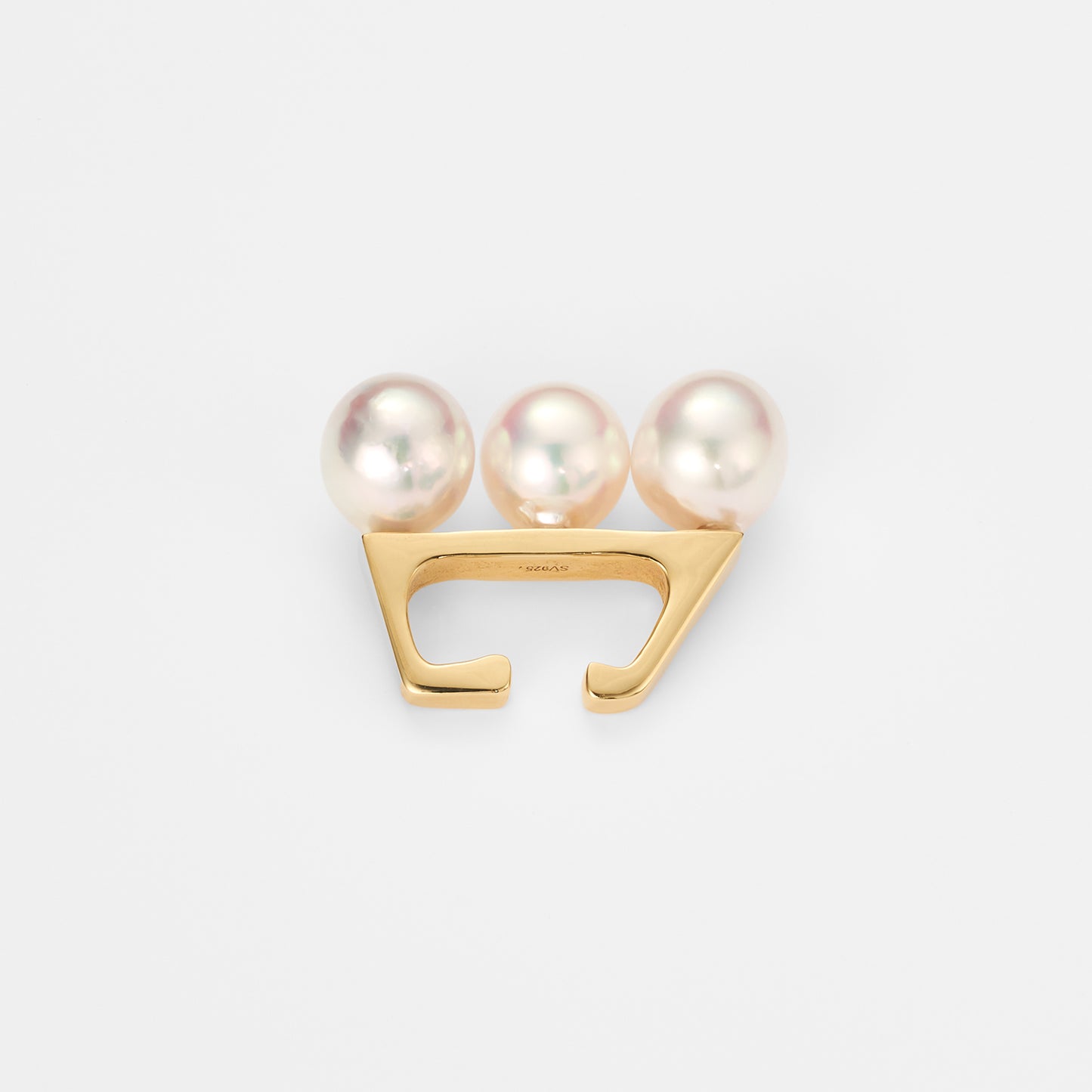 【lilo】Pearl ear cuff”On the boat”