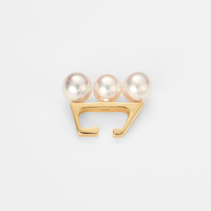 【lilo】Pearl ear cuff”On the boat”