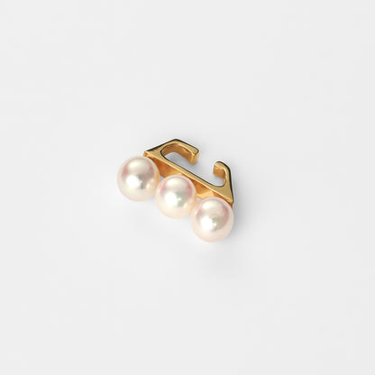 【lilo】Pearl ear cuff”On the boat”