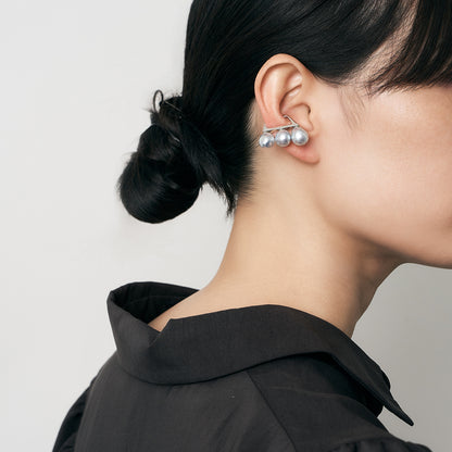 【lilo】Pearl ear cuff”On the boat”