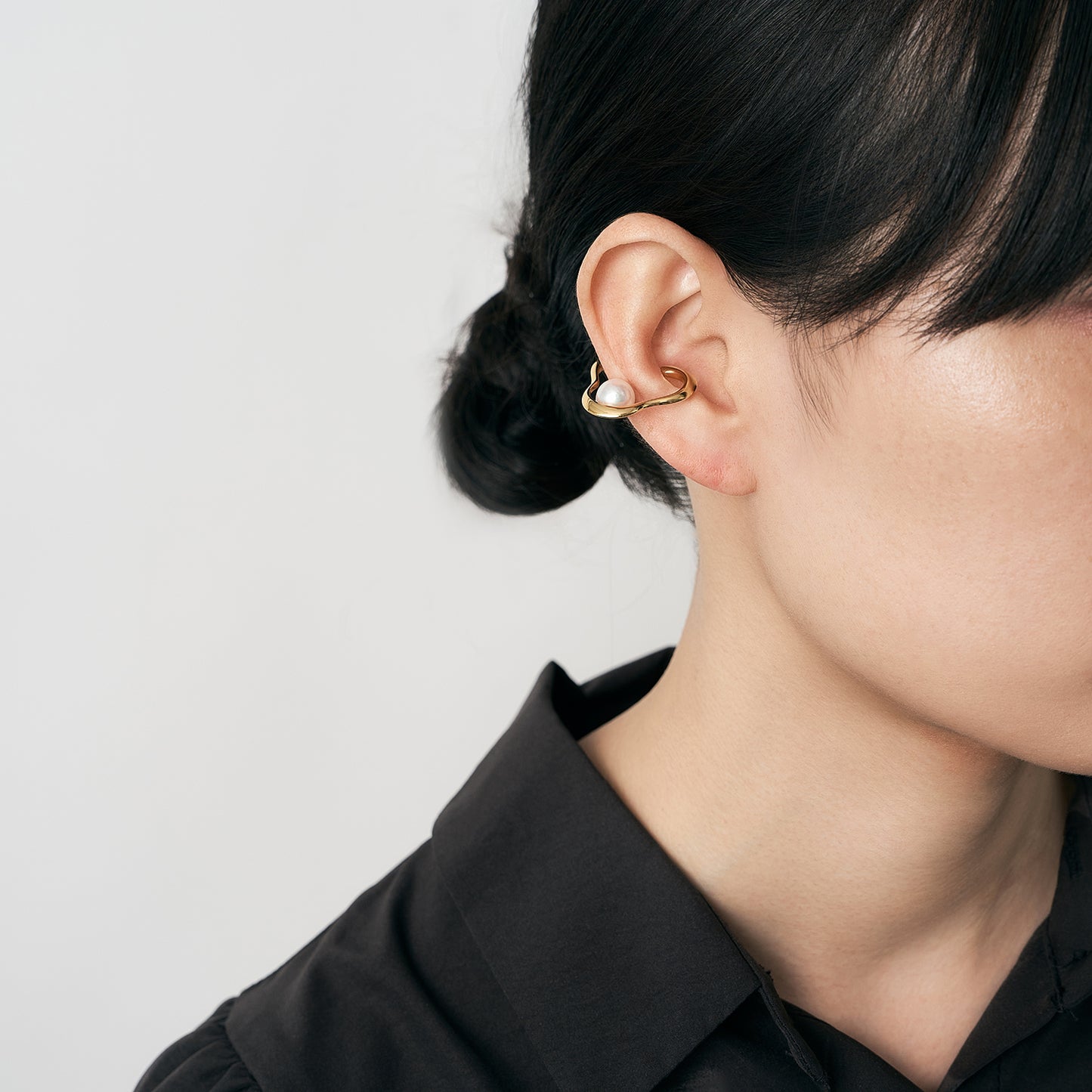 【lilo】Pearl ear cuff”Umiuchiwa"