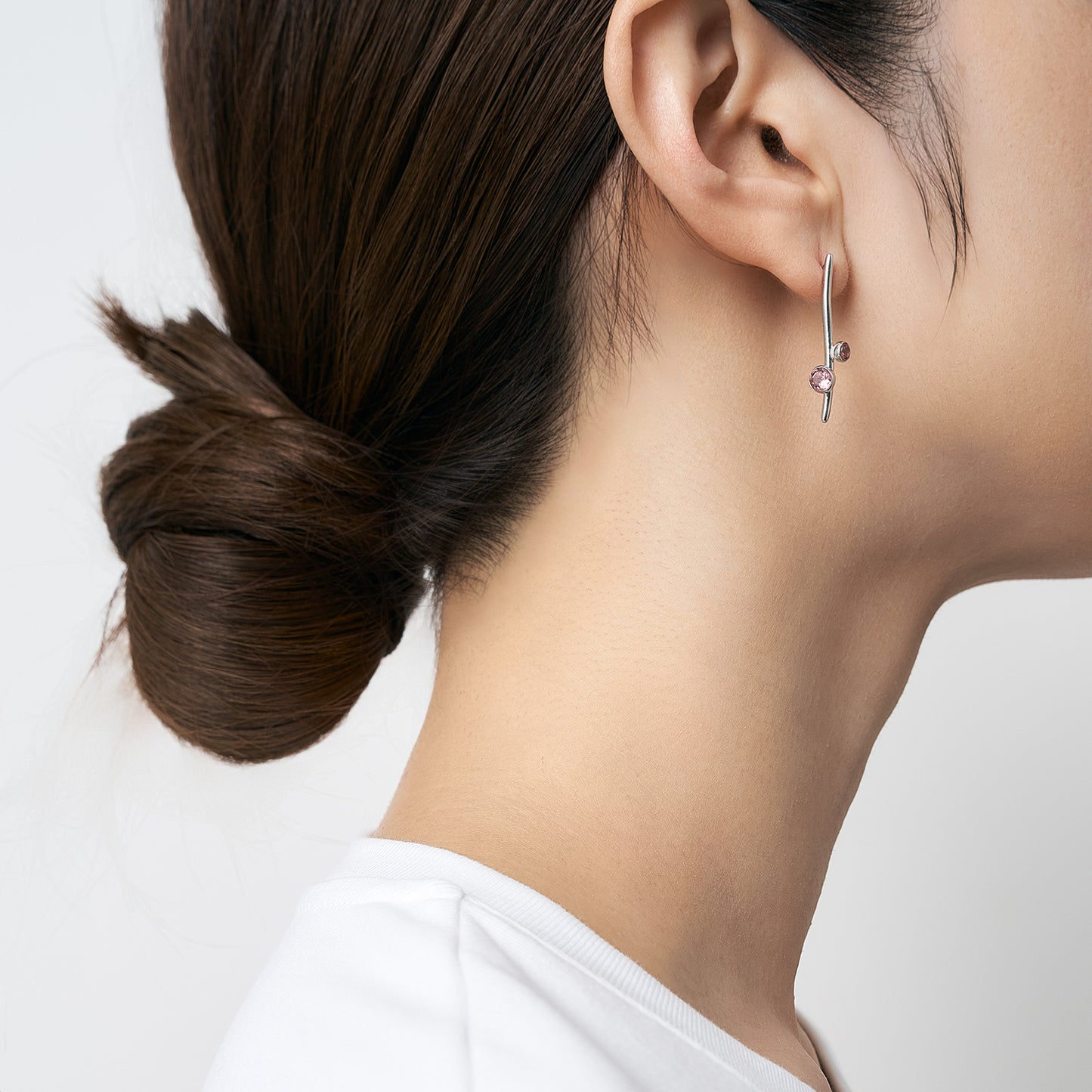 【sher】Dewy Stud Earrings（両耳）