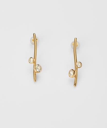 【sher】Dewy Stud Earrings（両耳）