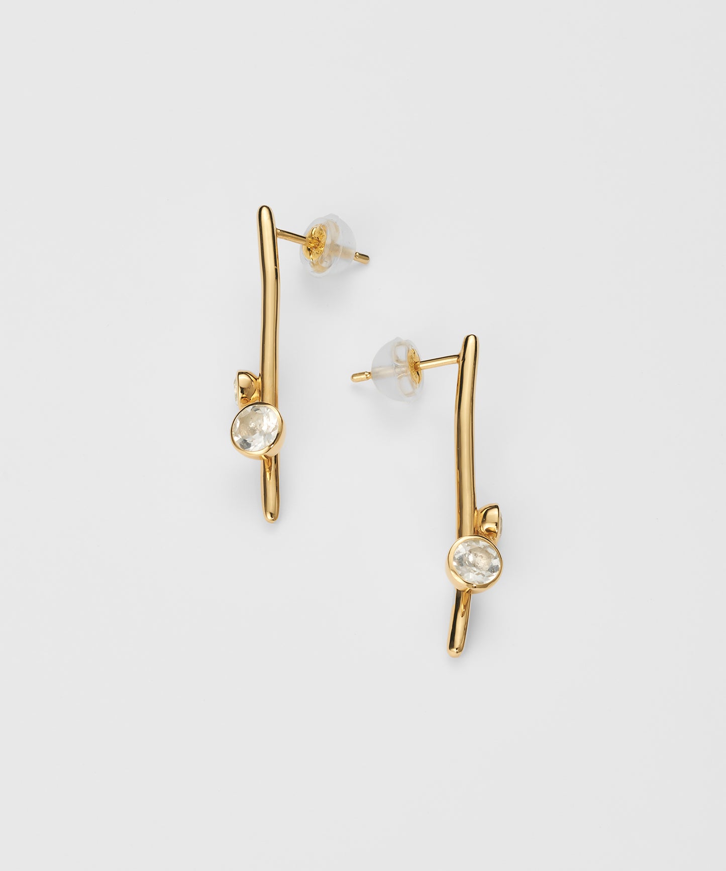 【sher】Dewy Stud Earrings（両耳）