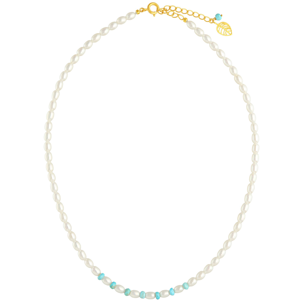 【まつざわ くみ】《WISH》Turquoise Necklace | 96-6878
