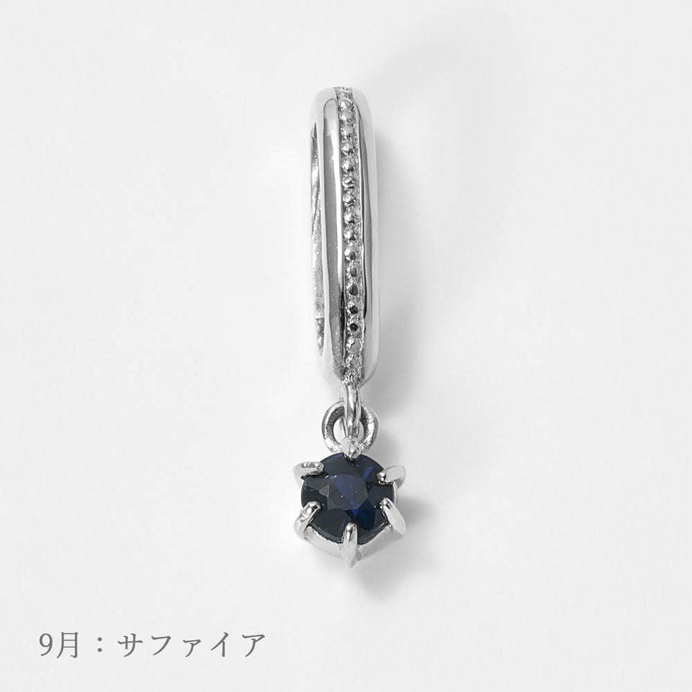 K10WG 誕生石 チャーム｜96-1421-1432