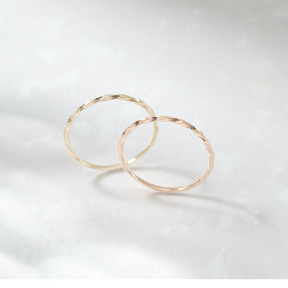 [Made to Order] K10 Layered Ring | 20-3715-3733