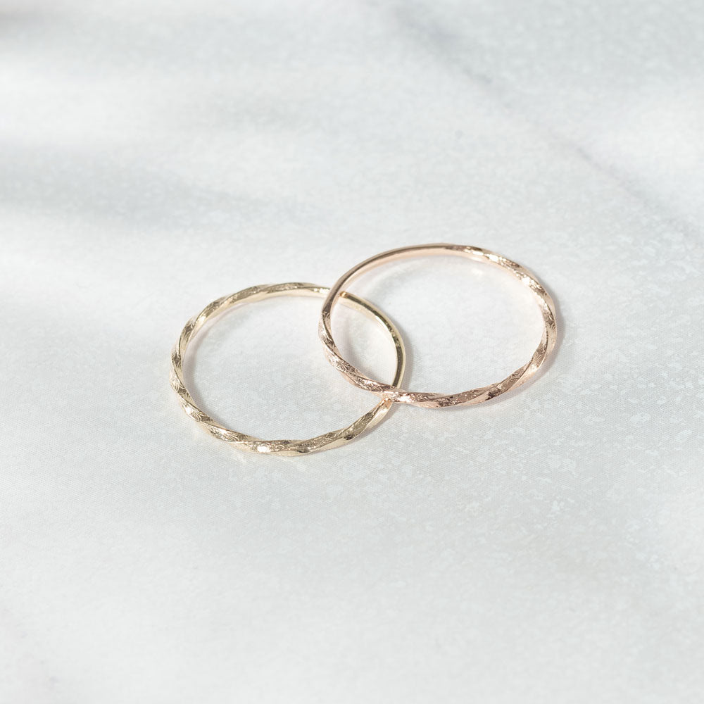 [Made to Order] K10 Layered Ring | 20-3715-3733