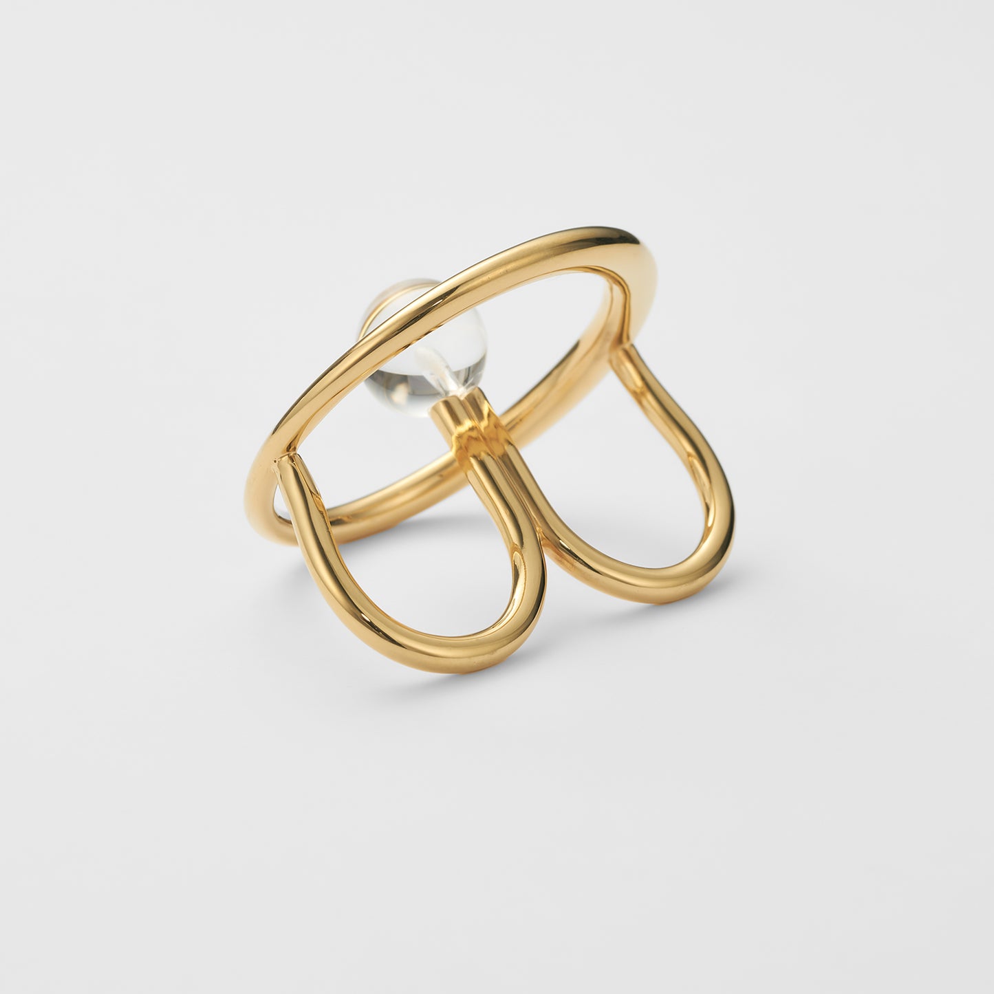 【Rema.】cell double finger ring